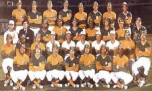 The 1973 championship team. From Sports Encyclopedia.