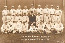 Philadelphia Athletics' 1910 World Series roster.  Baseball-fever.com.